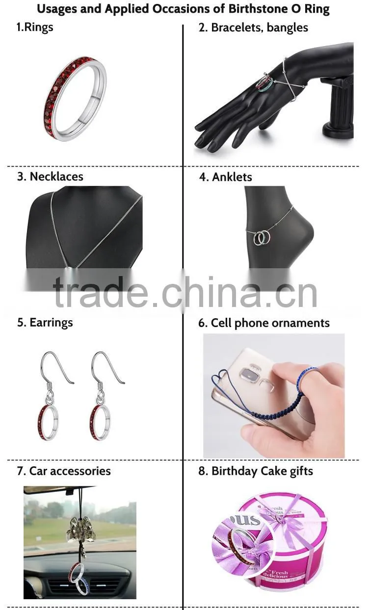 wedding ring philippines, ring set, wedding ring sets for June birthstones rings with stainless steel