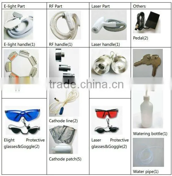 Professional 532nm, 1064nm ND Yag Laser hair removal, tattoo removal Multifunction Beauty Equipment