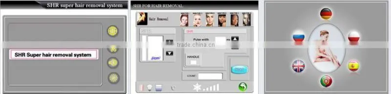 Most popular SHR OPT IPL for hair removal