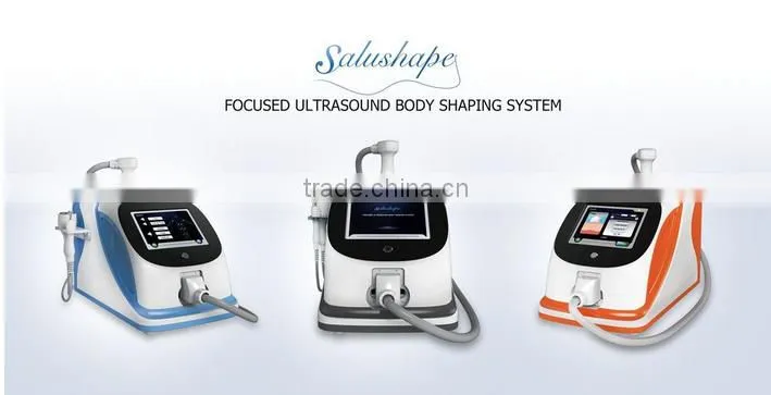 salushape HIFU Focused Ultrasound / Hifu face lifting portable RF anti-wrinkle with ce hifu slimming machine