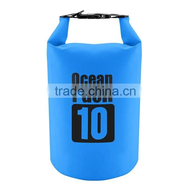 Trending style lightweight shoulder strap ocean pack dry bag for hiking outdoor camping