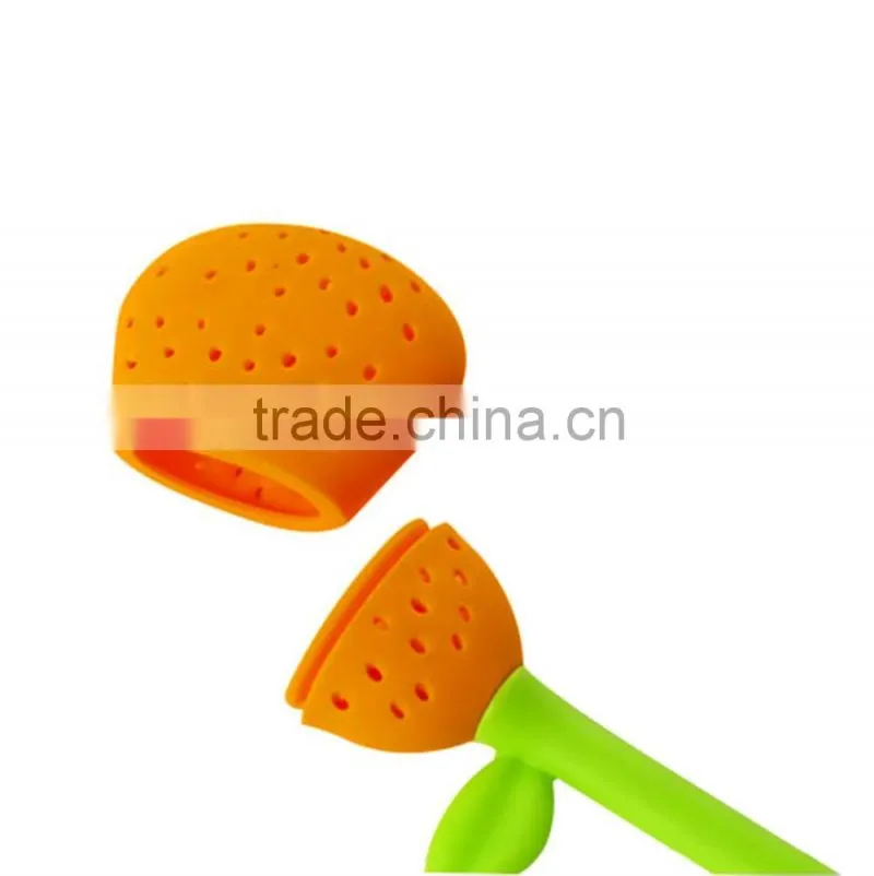 Promotion colorful Silicon Tea Filter for office