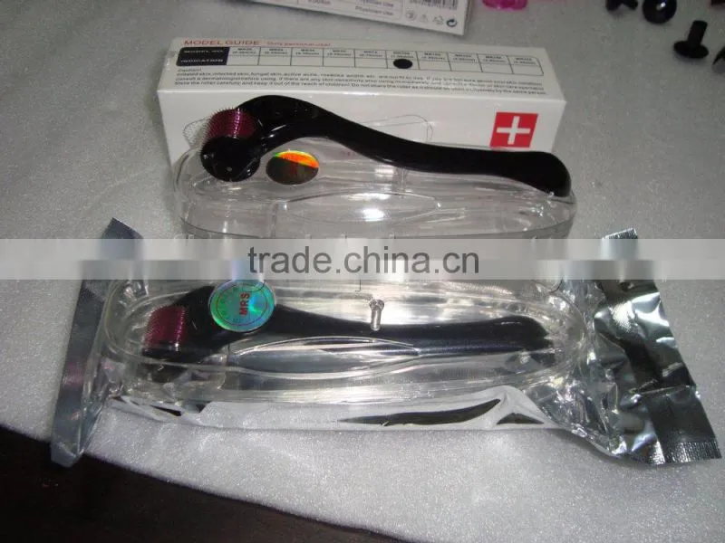 skin care micro needle roller therapy hot 540 needles dermaroller