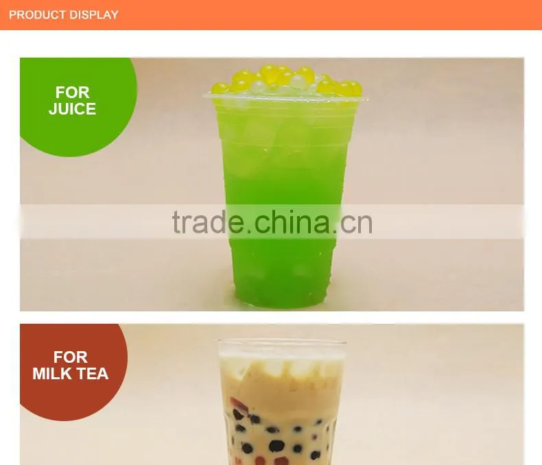 bubble tea ingredients wholesale popping boba, fruit juice ball