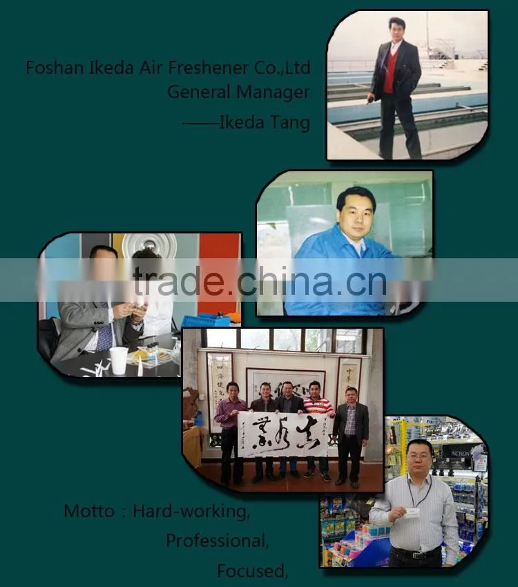 Customized design Hanging Car Air Freshener/Custom paper air freshener/paper car air freshener