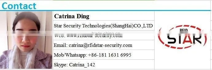 China contactless proximity NFC professional rfid card maker for access control system