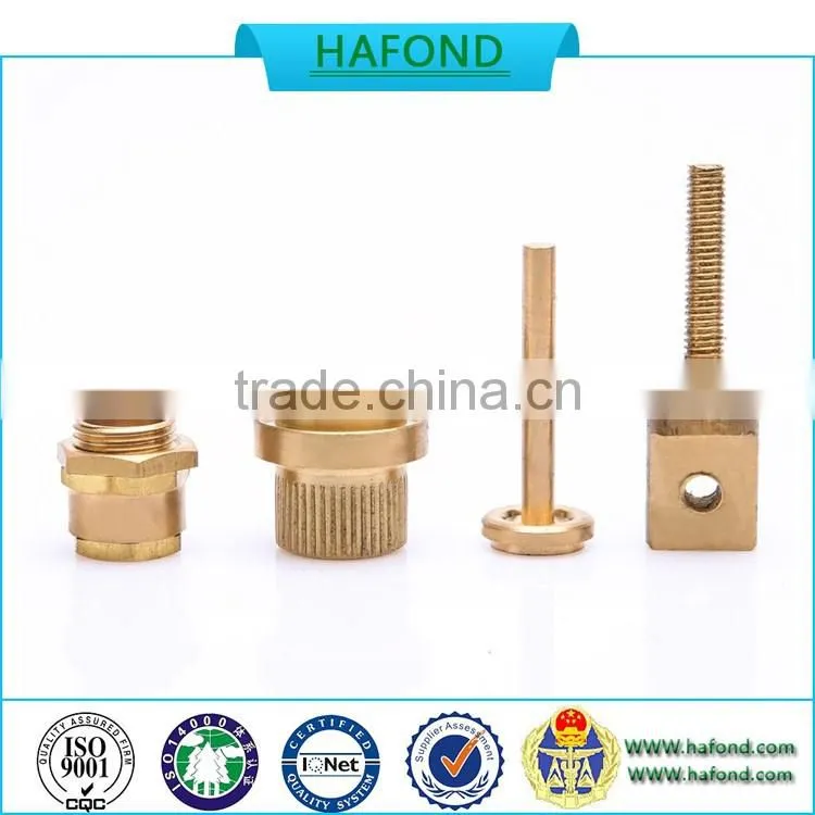 15 years factory experience cnc brass turning parts