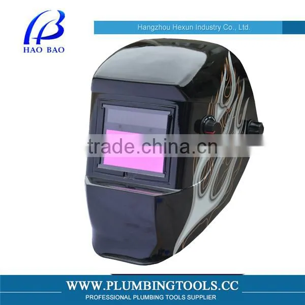 HX-TN01 Hot sale industrial helmet with face shield auto darkening welding helmet,welding face shield with china supplier
