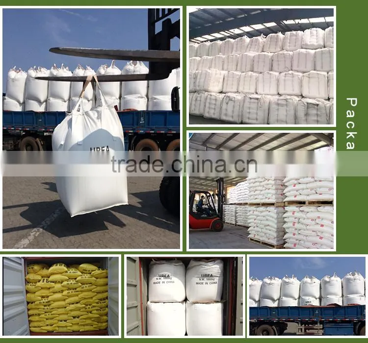Nitrogen fertilizer urea N46 granulated in 50kg bags