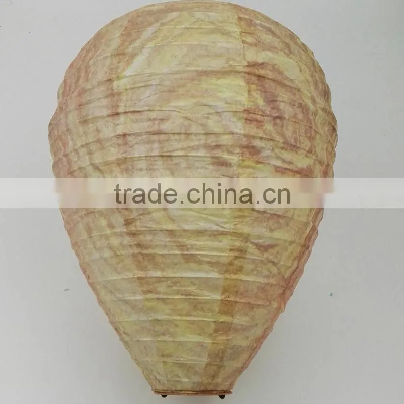 Simulated Paper Decoy Wasp Nest