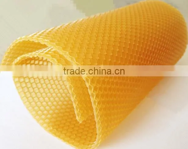 natural beeswax made beeswax foundation sheet