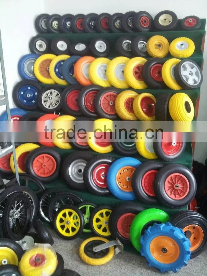 5 inch toy wagon wheels with plastic rim and ball bearing