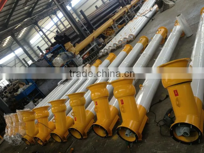 cement screw conveyors concrete plant brick making line for cement transfer 219mm* 12m