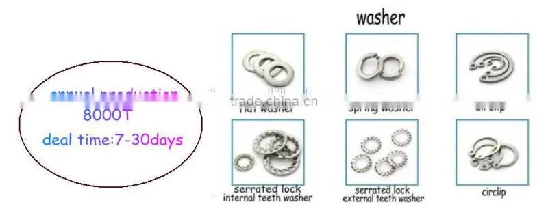 Hot sale low price China fastener manufaturer flat washer SS304