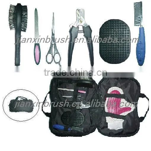 pet grooming tool dog brush comb set