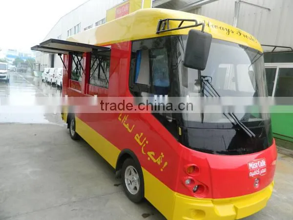 coffee,ice cream,beverage,BBQ,fast street food cart,trailer,electric vending car