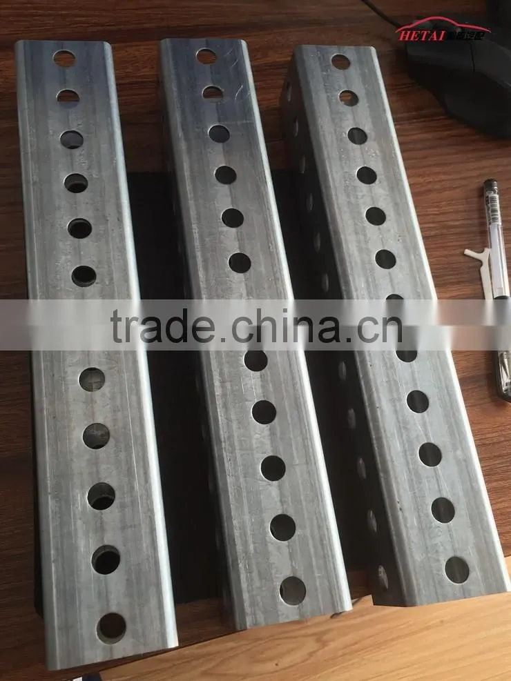 Galvanized Steel Perforated Square Sign Post