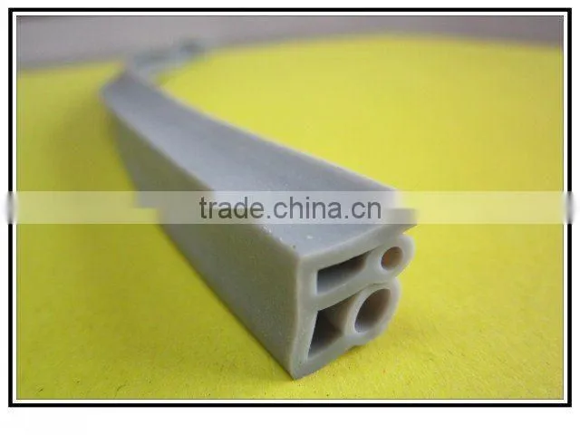 black silicone rubber extrusion sealing strip