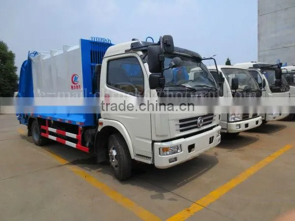 DONGFENG 4*2 Garbage Truck With Compactor 3ton to 5ton