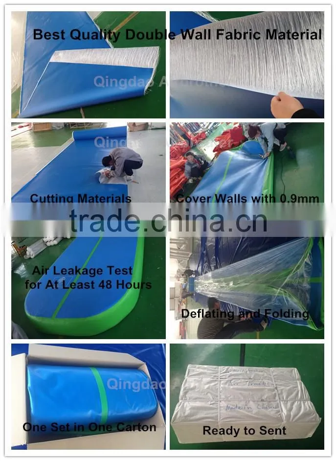 China Factory Supply DWF Inflatable Gymnastics Air Balance Beam