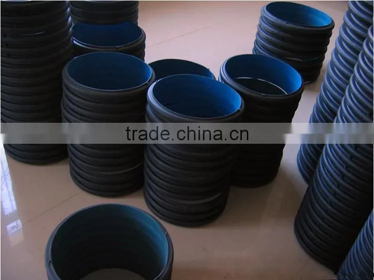Under ground drainage system hdpe double wall corrugated pipe drainage pipe