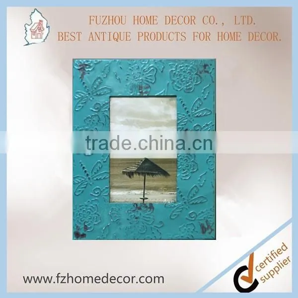 Wooden family tree photo picture frame with printing