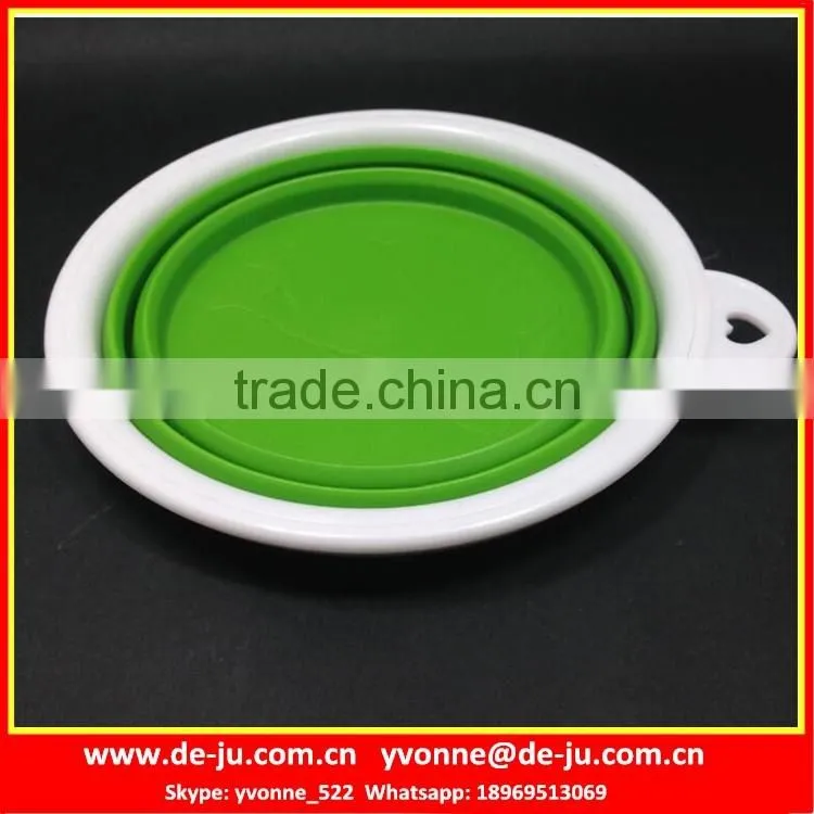 Novelty Pet Feeder Collapsible Silicone Bowls