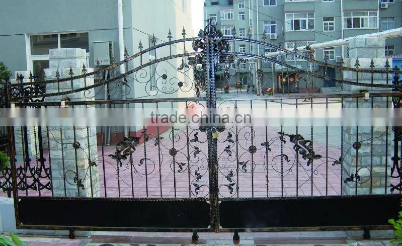 antique wrought iron gate
