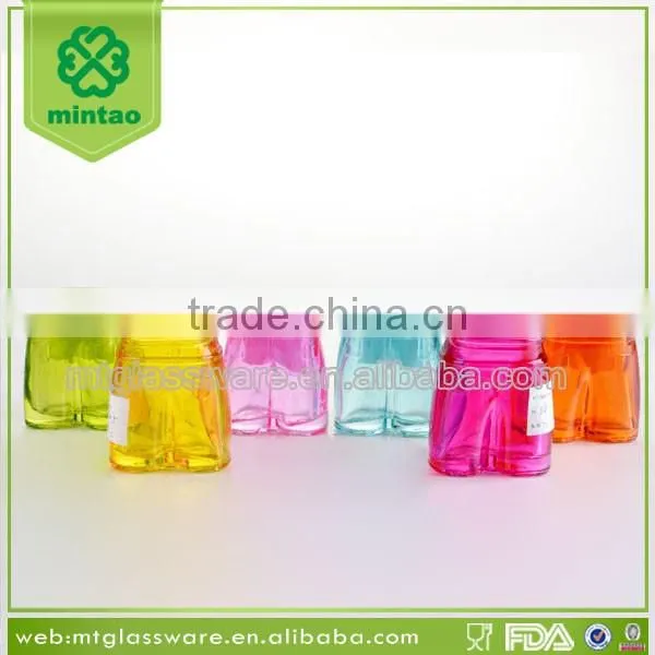 Color spray machine made fairy shot glass nativity sets