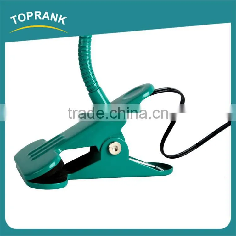 High quality rechargeable clip lamps led bedside flexible snake led reading lamp