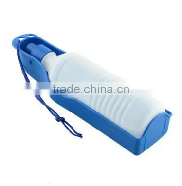 folding dog water bottle for travel