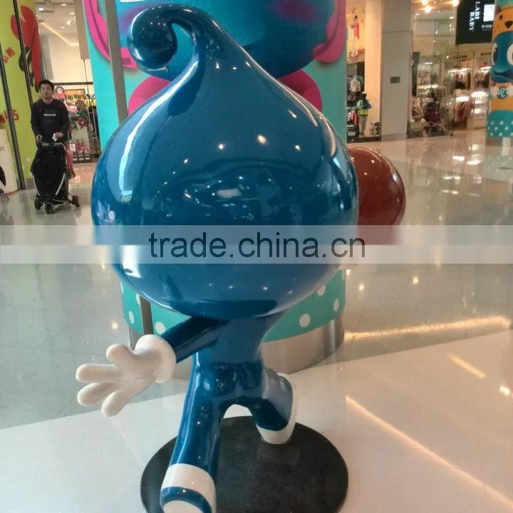 Ball boy cartoon figure mascot for shopping mall