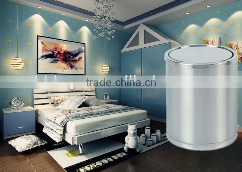 Hot sale commercial indoor steel trash can/kitchen waste bin/hotel guest room/living room dustbin/hotel room garbage can GPX-157