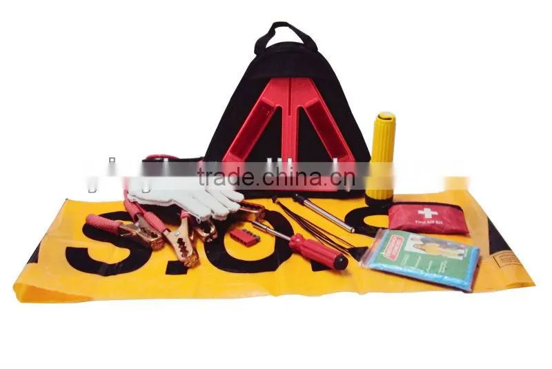 Auto safety kit triangle bag