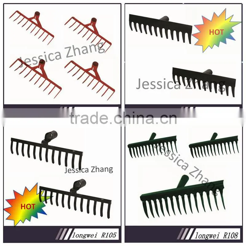 long handle garden rake types