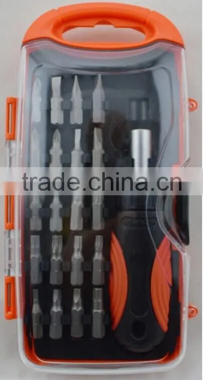 21pc Ratchet Screwdriver&Bits Set