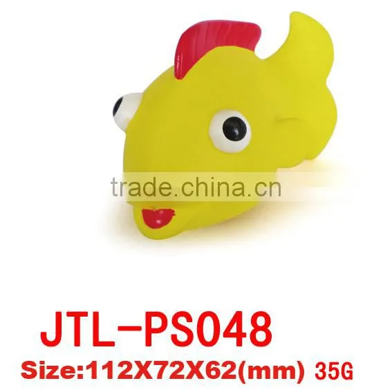 New Colorful Plastic Rubber Fish Toys