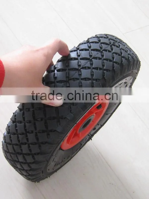 china wheelbarrow steel rim rubber wheel tyre