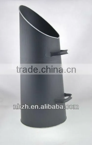 homeware hot sell matte black ash coal bucket