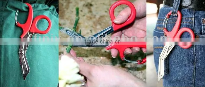 USA Patented Carabiner Surgical Nurse Trauma Shears
