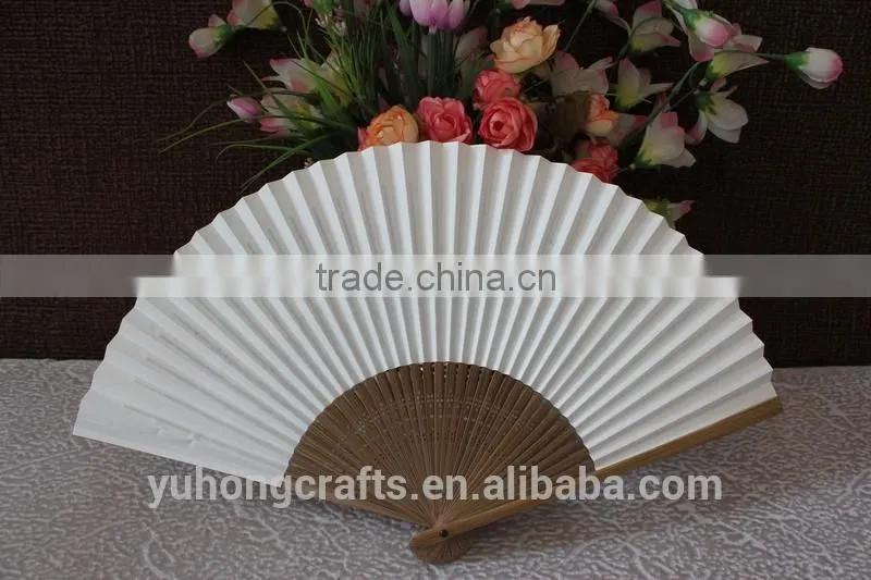 2015 new Japanese style paper fan patterns promotionally