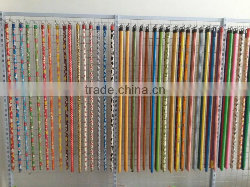 Colorful PVC coated broom stick