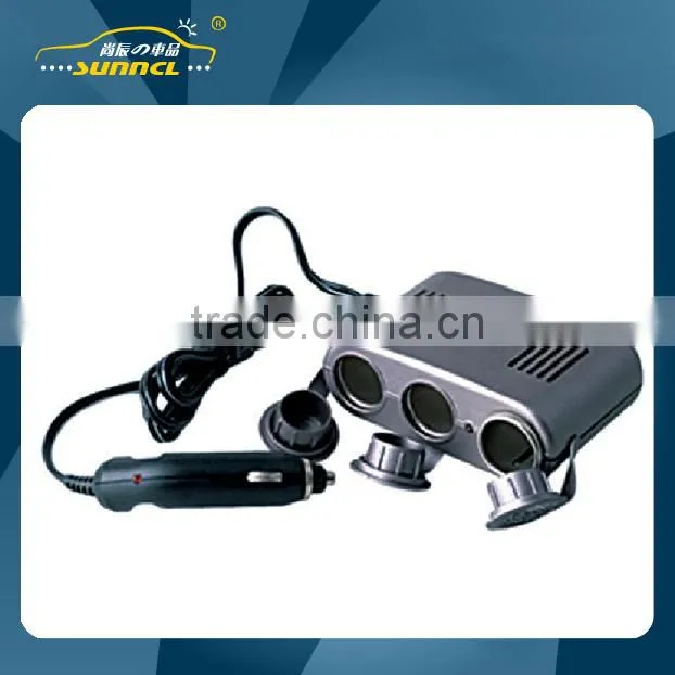 Classic Safety 12V Car Cigarette Lighter Socket with Cap
