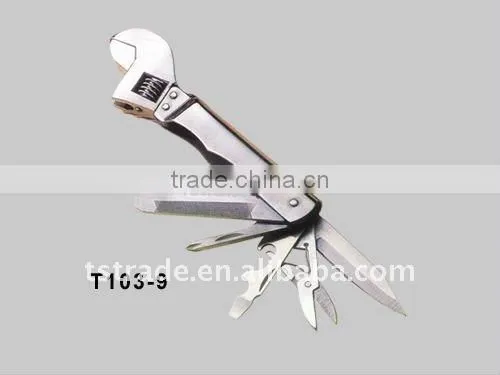 2014 new Multi Wrench/wrench/Multi tool promotion gift function tool T103-8