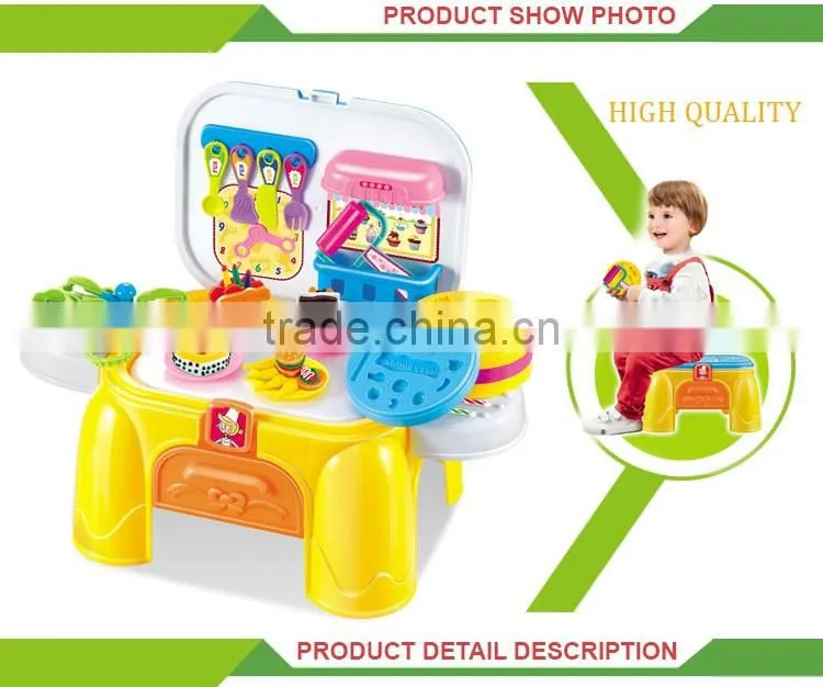 Interesting intelligence kids play diy toys color clay modeling tools