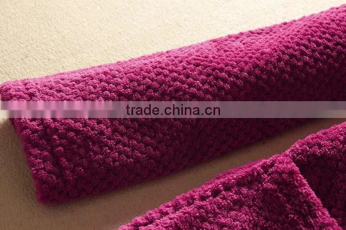 100% Polyester honeycomb Robe,honeycomb bathrobe,nightwear gown