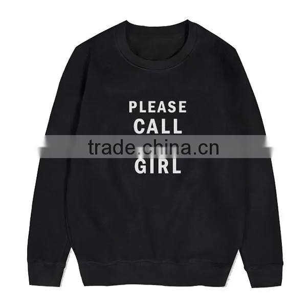 Wholesale sweatshirt woman ladies personalized design printed sweatshirts