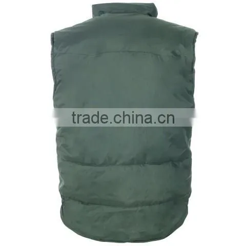 Sleeveless multi pocket winter vest