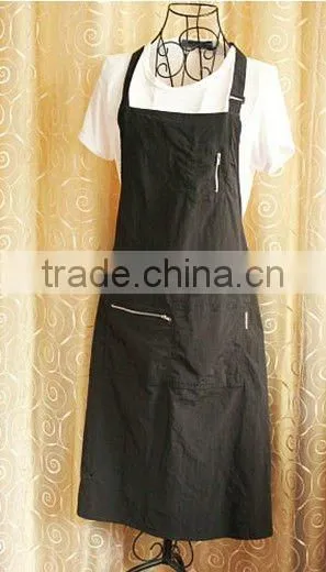 customize solid color cotton kitchen apron