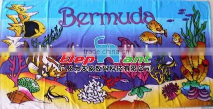 Cheap promotional beath towels, 80% polyester 20% polyamide microfiber towel